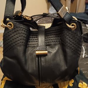 Jimmy Choo - Authentic - Black Leather Handbag